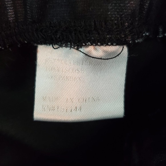 Lea & Viola Navy Blue Plaid Tapered Skinny Stripe Pants Size S - Picture 5 of 6